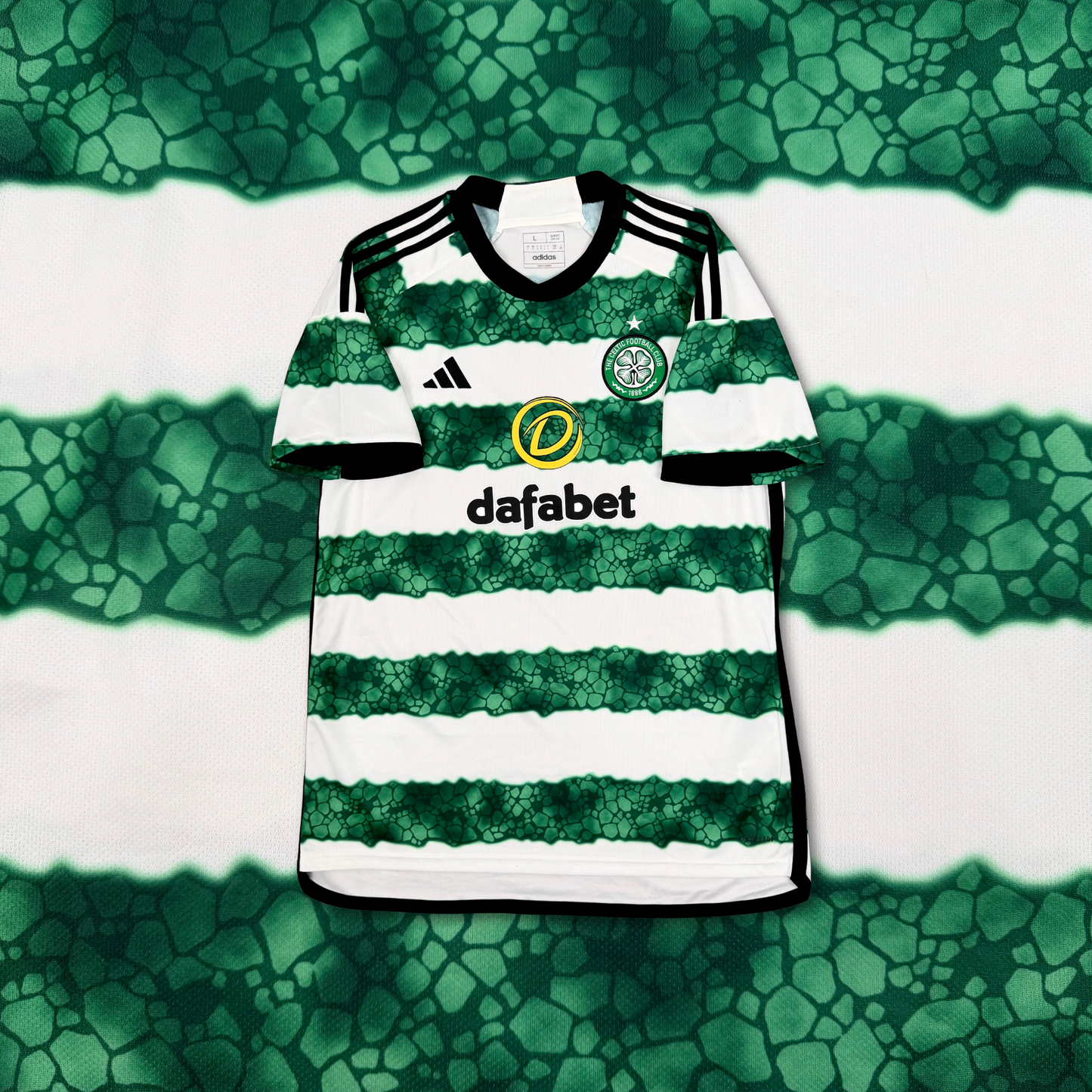 2023/24 Celtic Home Shirt - Kyogo - L