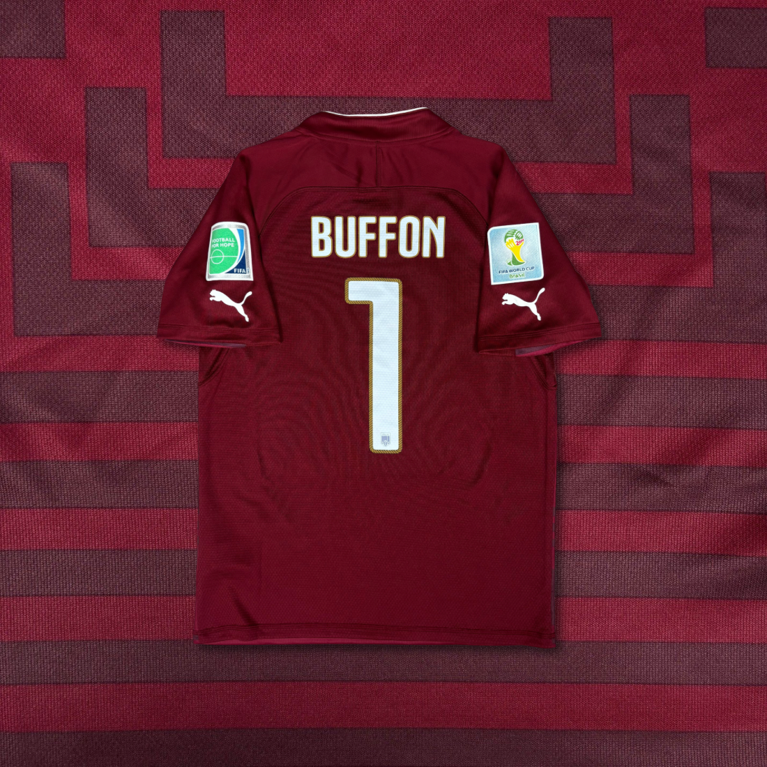 2014/15 Italy Goalkeeper Shirt - Buffon - M - New with Tag