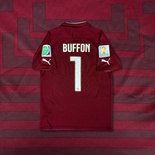 2014/15 Italy Goalkeeper Shirt - Buffon - M - New with Tag
