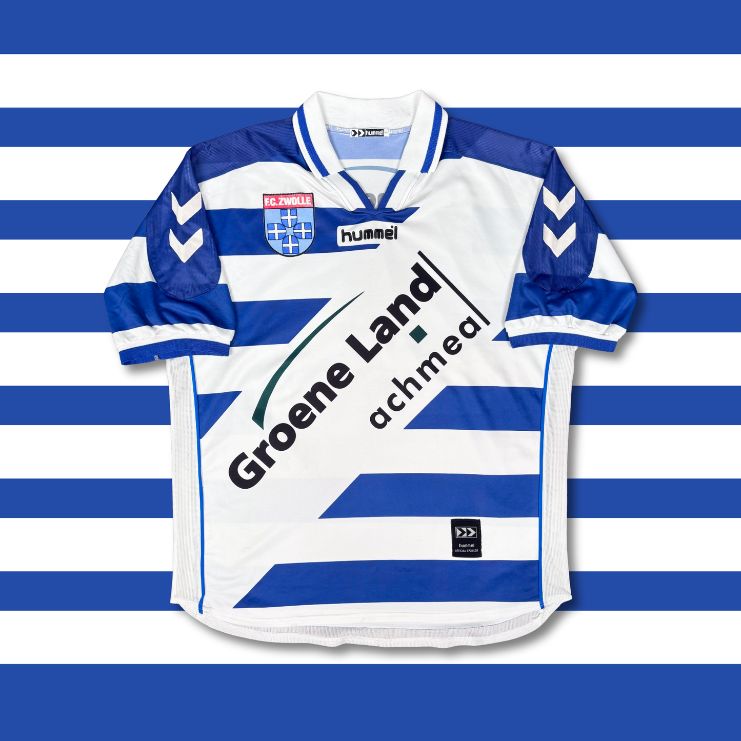 2001/02 PEC Zwolle Home Shirt - Arne Slot - XXL