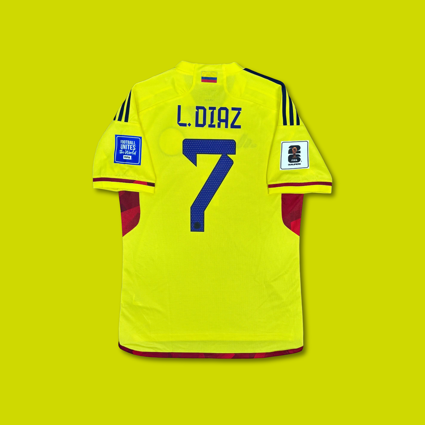 2022/24 Colombia Home Shirt - Luis Diaz - M