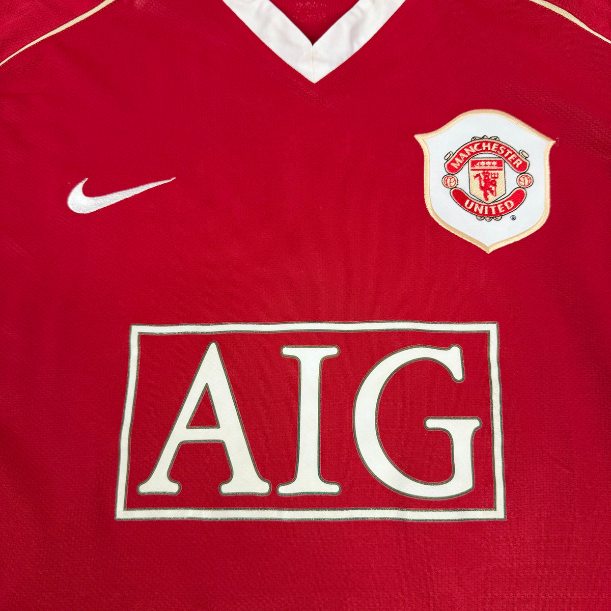 2006/07 Manchester United Home Shirt  - Cristiano Ronaldo - XL