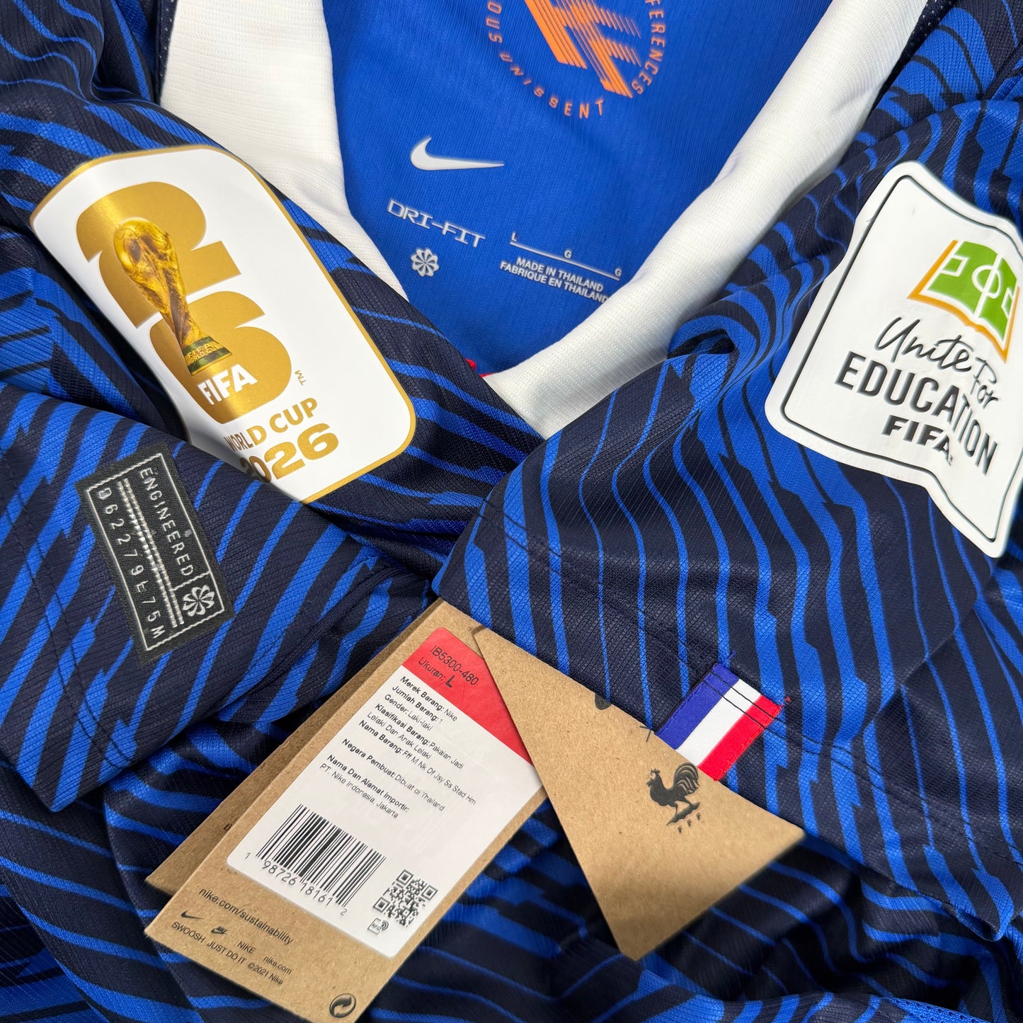 2026/27 France Home Shirt - Doue - New with Tag - L