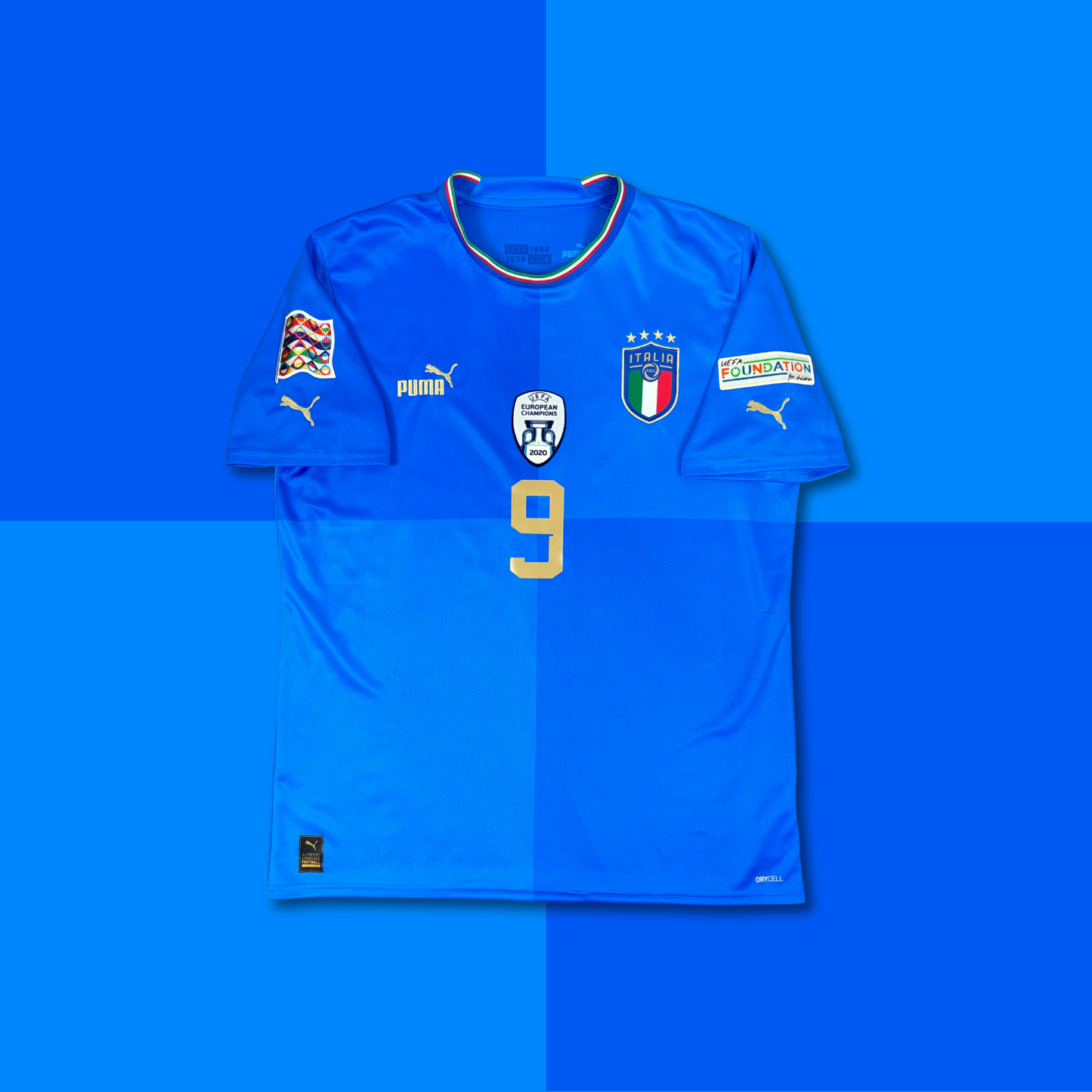 2022/23 Italy Home Shirt - Scamaca - L
