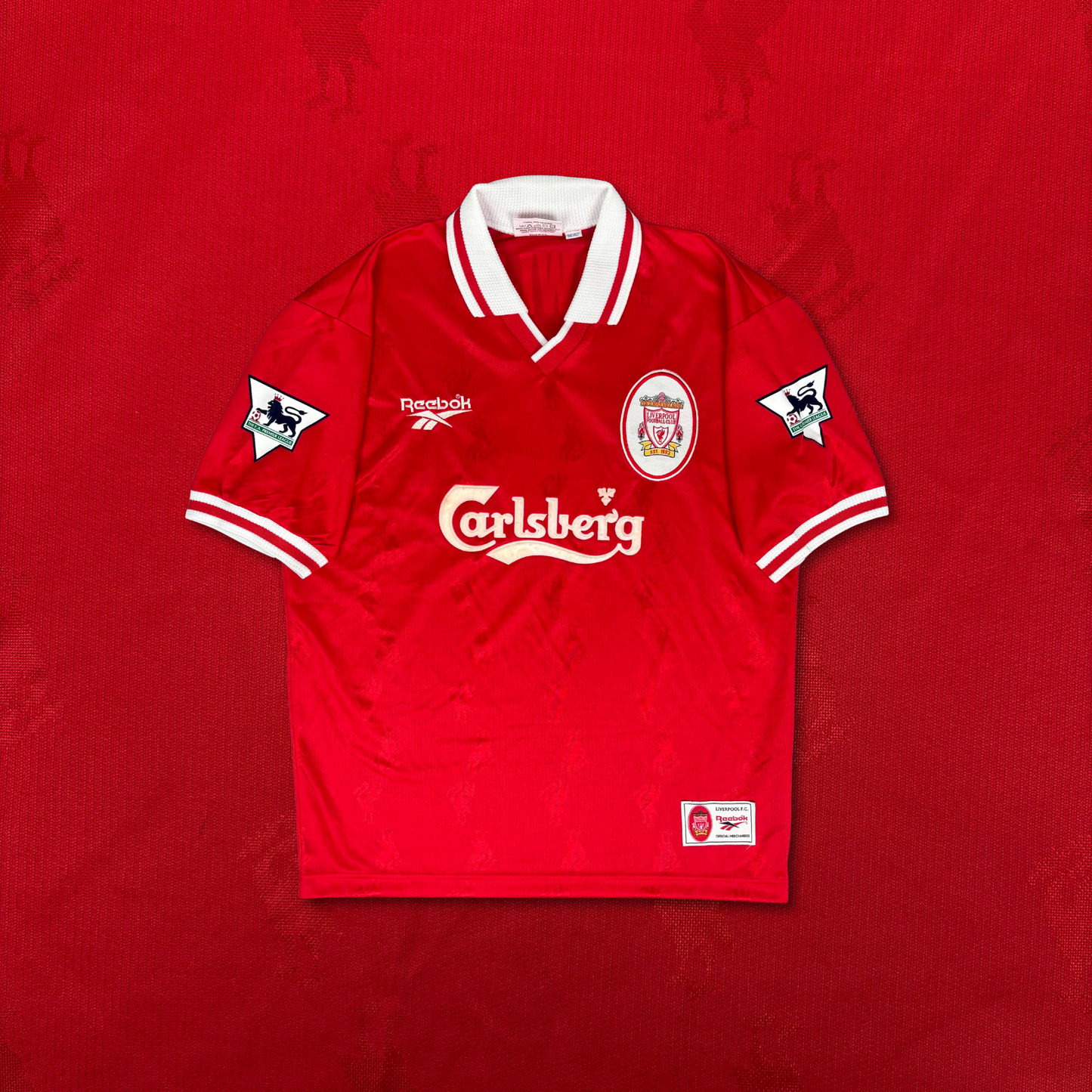 1996/97 Liverpool Home Shirt - Fowler - M