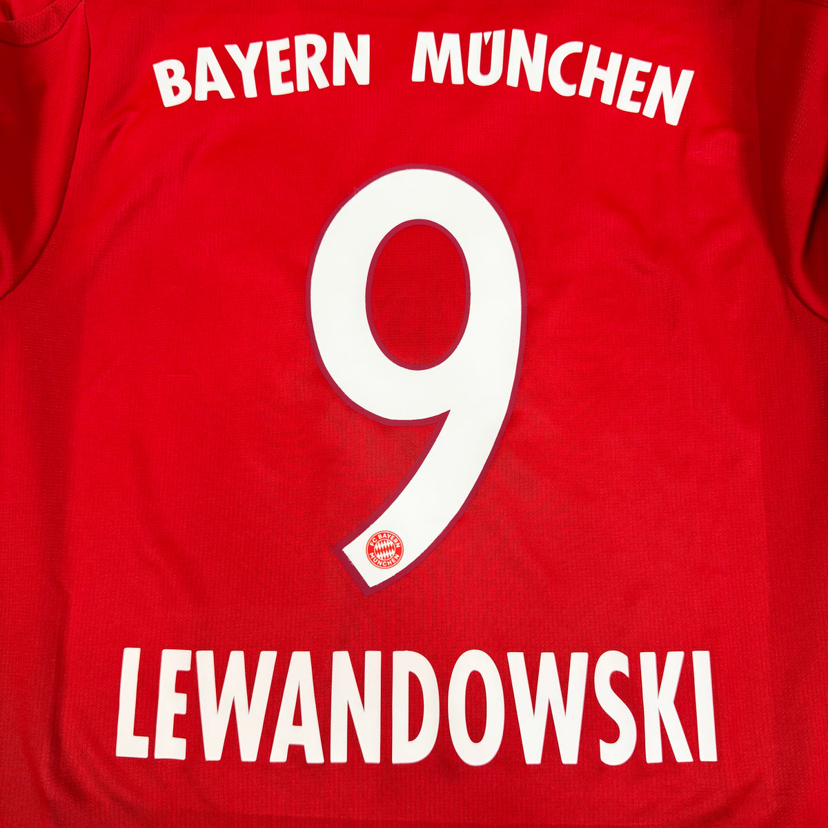 2015/16 Bayern Munich Home Long Sleeve Shirt - Lewandowski - M