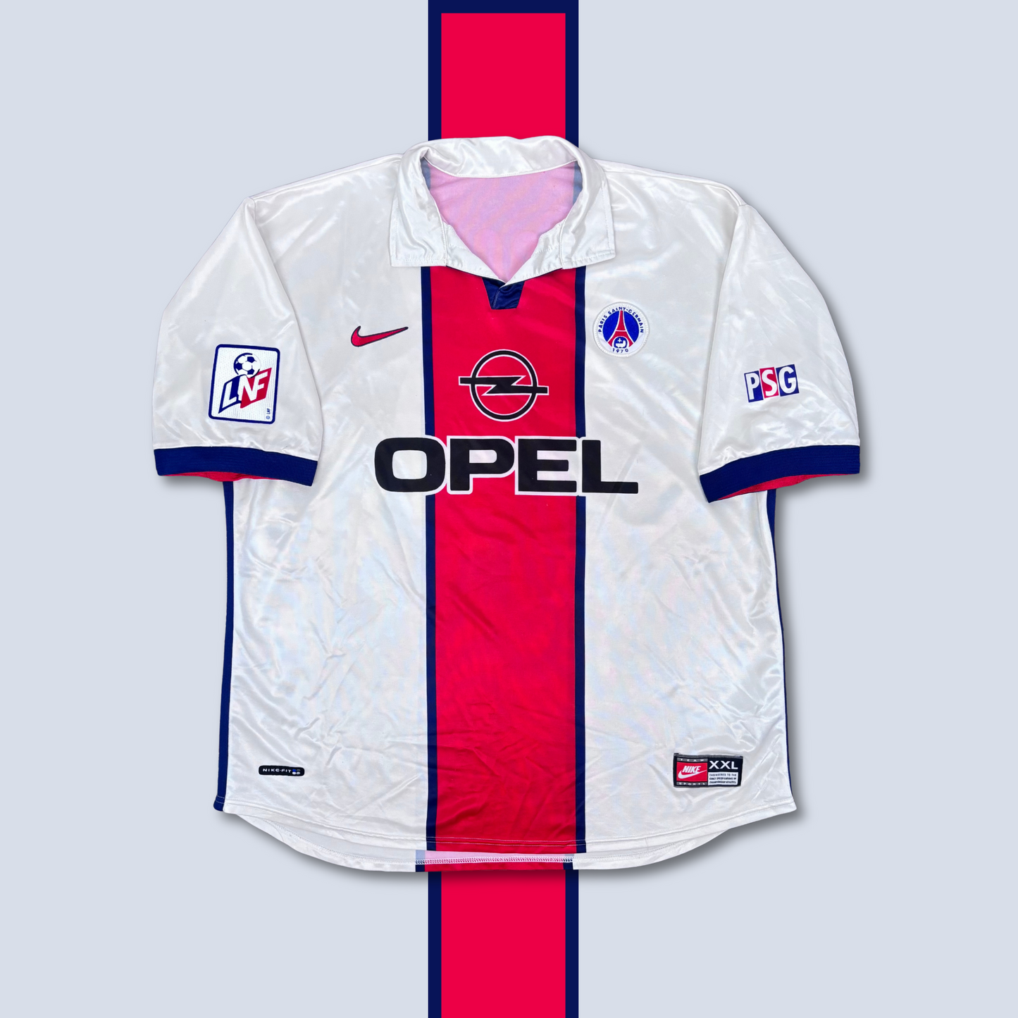 1998/99 Paris Saint Germain Away Shirt - Okocha - XL