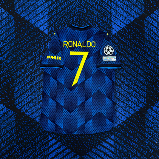 2021/22 Manchester United Third Shirt - Player Issue - Cristiano Ronaldo - L