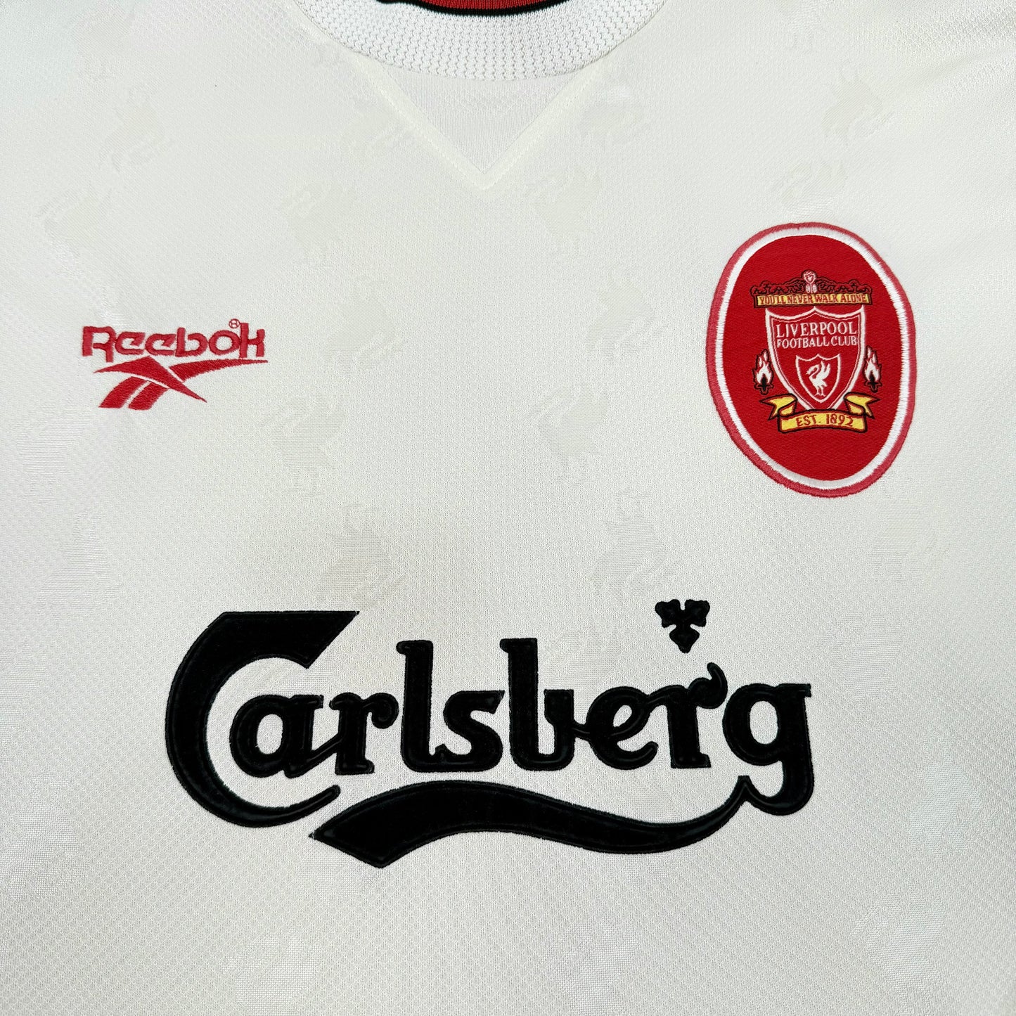 1996/97 Liverpool Away Longsleeve Shirt - McManaman - M
