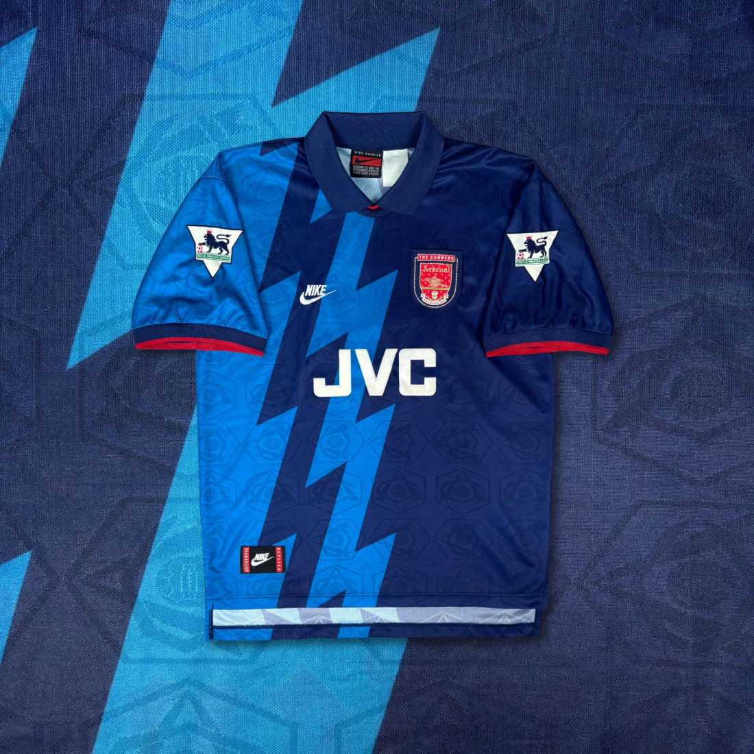 1995/96 Arsenal Away Shirt - Wright - L