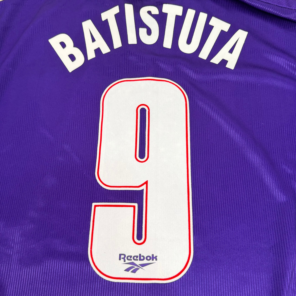 1996/97 Fiorentina Home Shirt - Batistuta - L