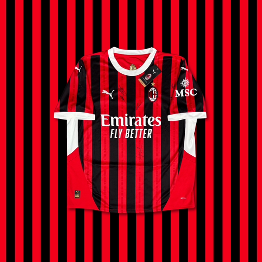 2024/25 AC Milan Home Signed Shirt - XL - New with Tag