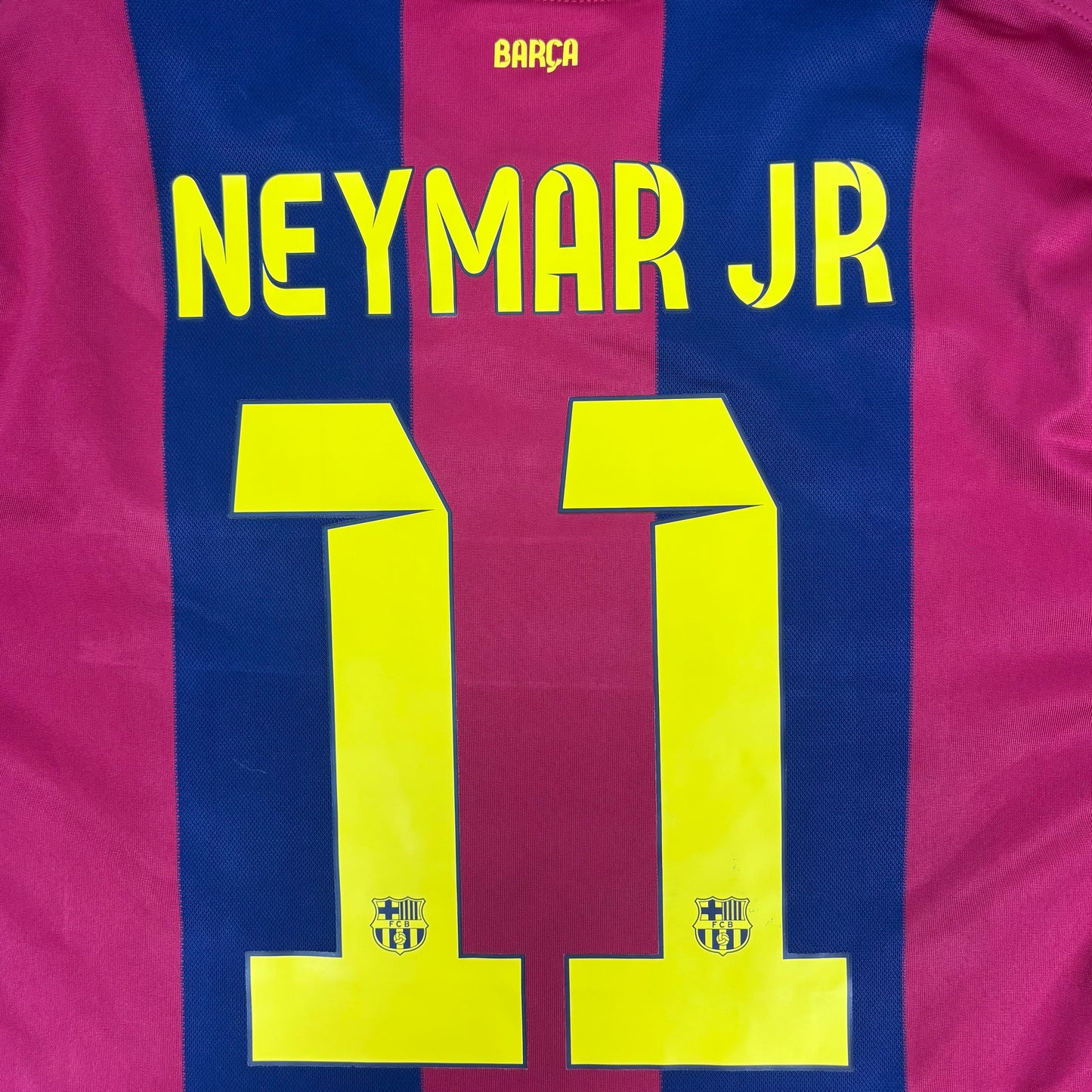 2014/15 Barcelona Home Shirt - Neymar Jr - XL