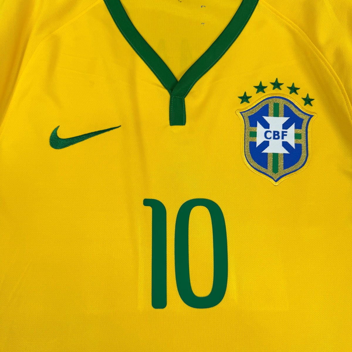 2014/15 Brazil Home Shirt -  Neymar - M