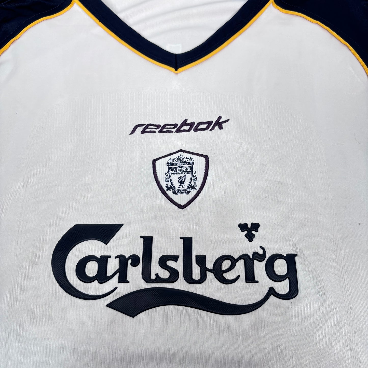 2001/02 Liverpool Away Shirt with Short - Riise - L