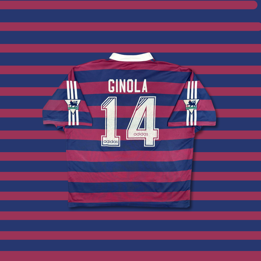1995/96 Newcastle United Away Shirt - Ginola - XL