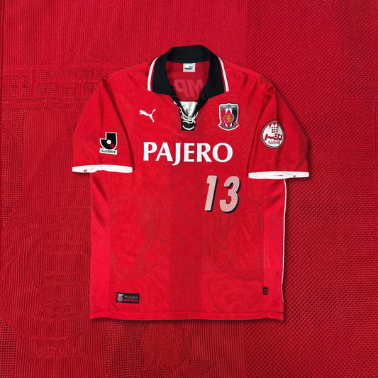 2001/02 Urawa Reds Home Shirt - Suzuki - XL