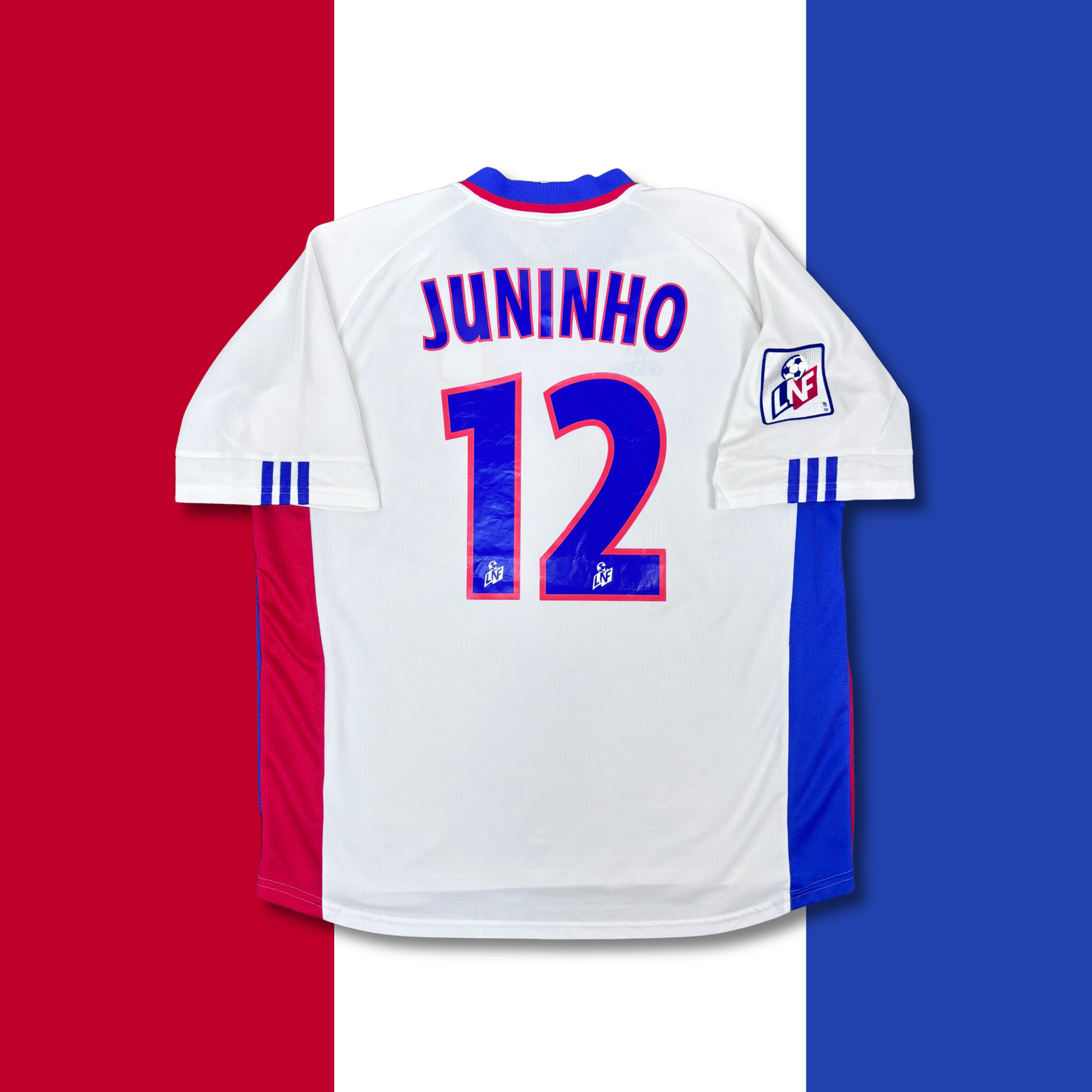 2001/02 Olympique Lyon Home Shirt - Juninho - XL