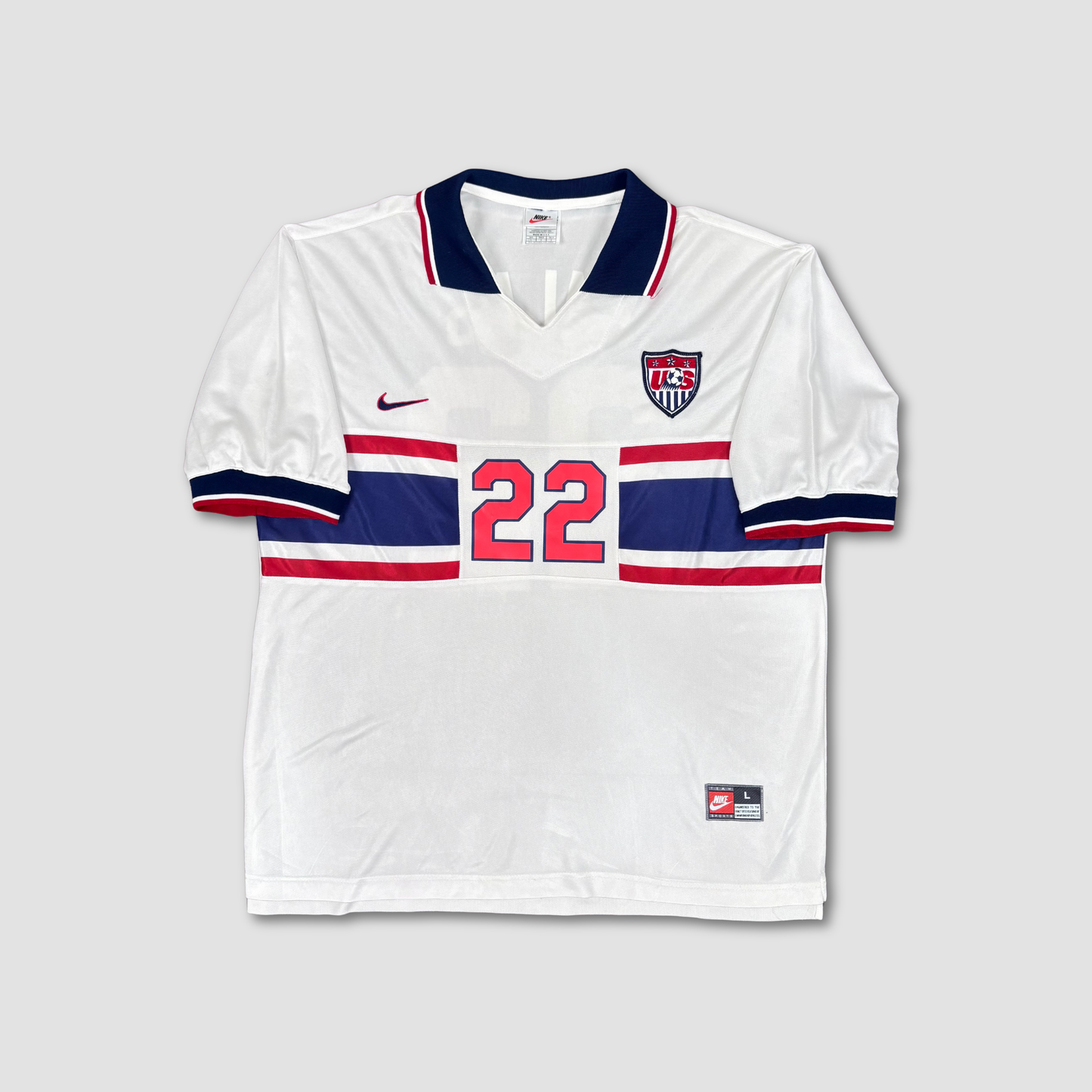 1995/96 United States Home Shirt - Lalas - L