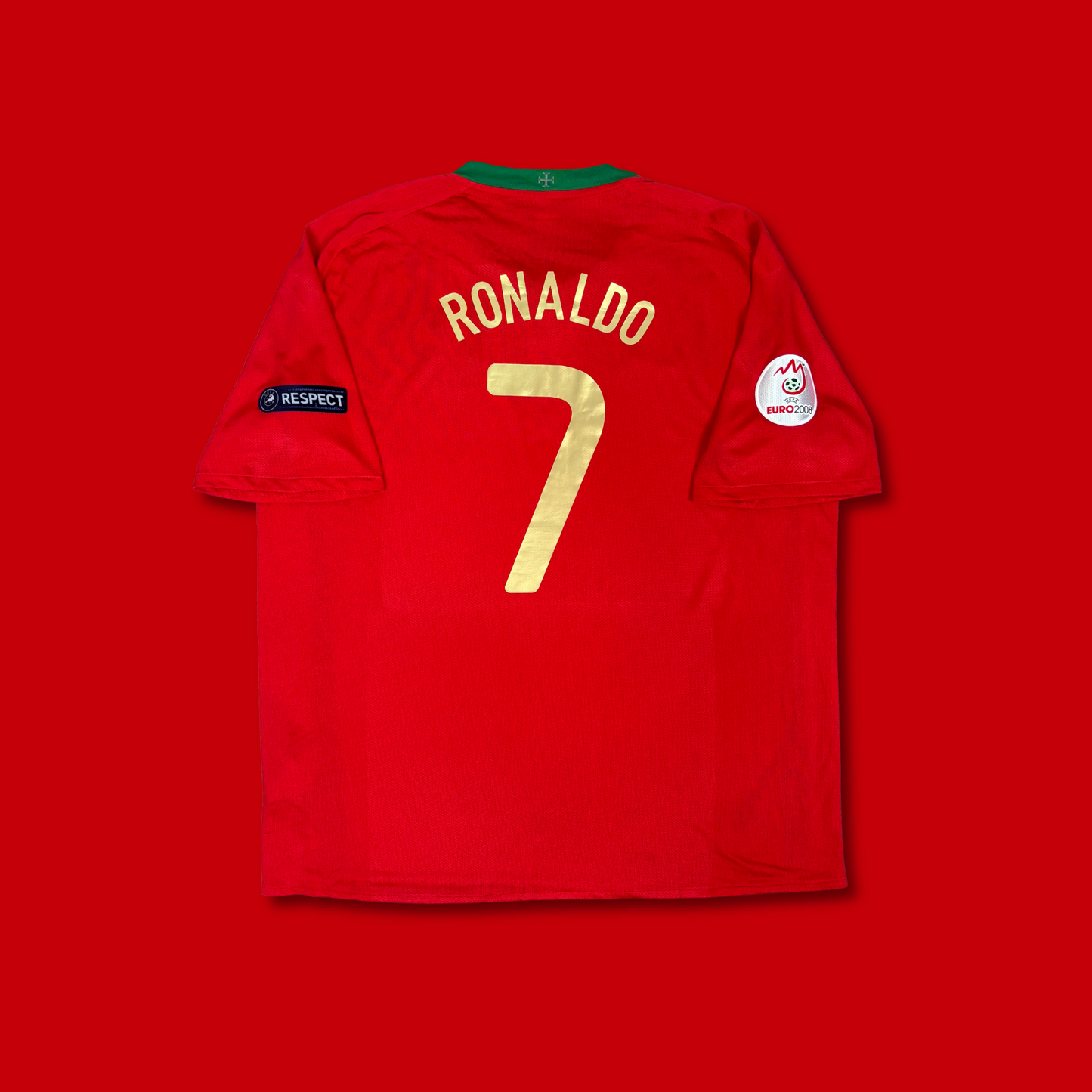 2008/09 Portugal Home Shirt - Ronaldo - XL