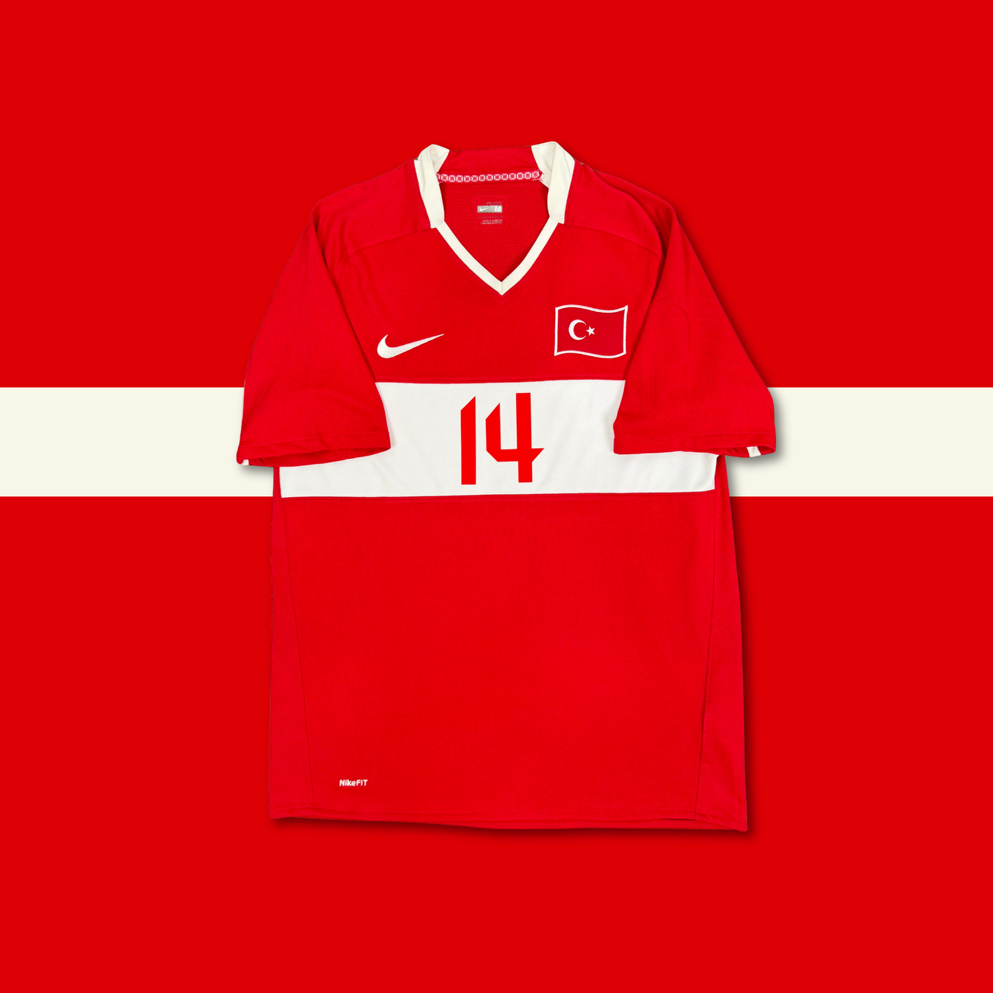 2008/09 Turkey Home Shirt - Turan - M