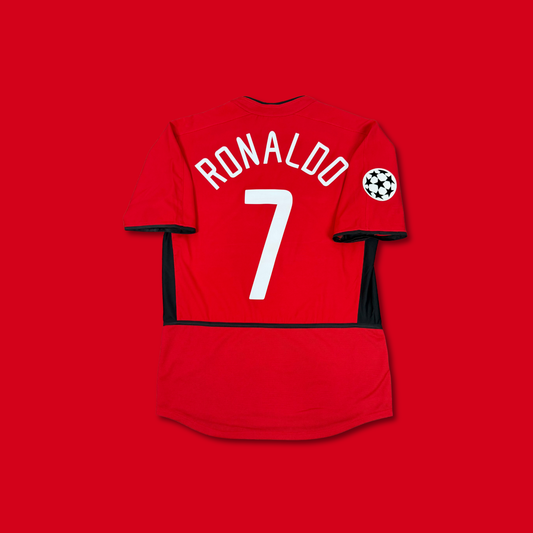 2003/04 Manchester United Home Shirt - Cristiano Ronaldo - S
