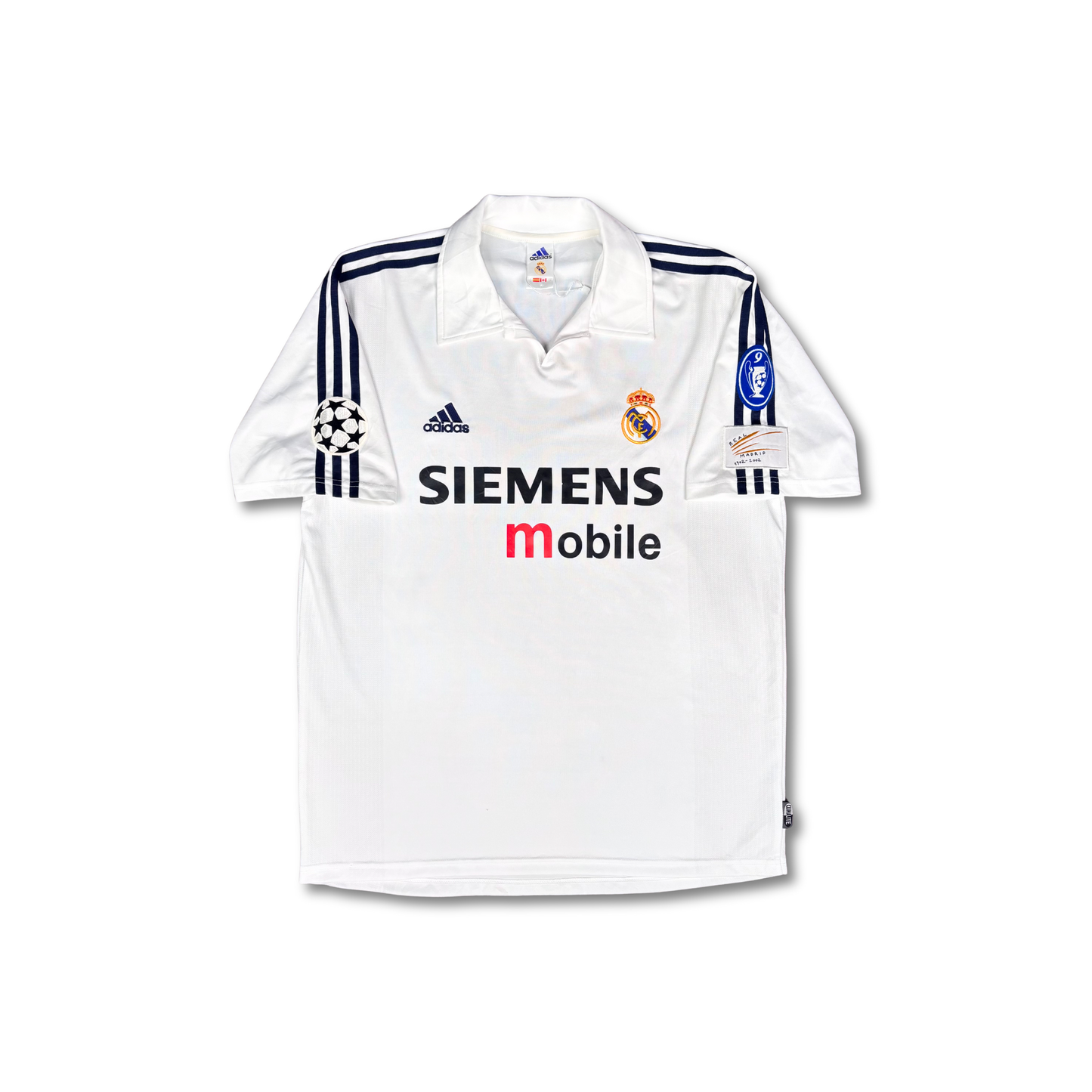 2002/03 Real Madrid Home Shirt -  Zidane - L