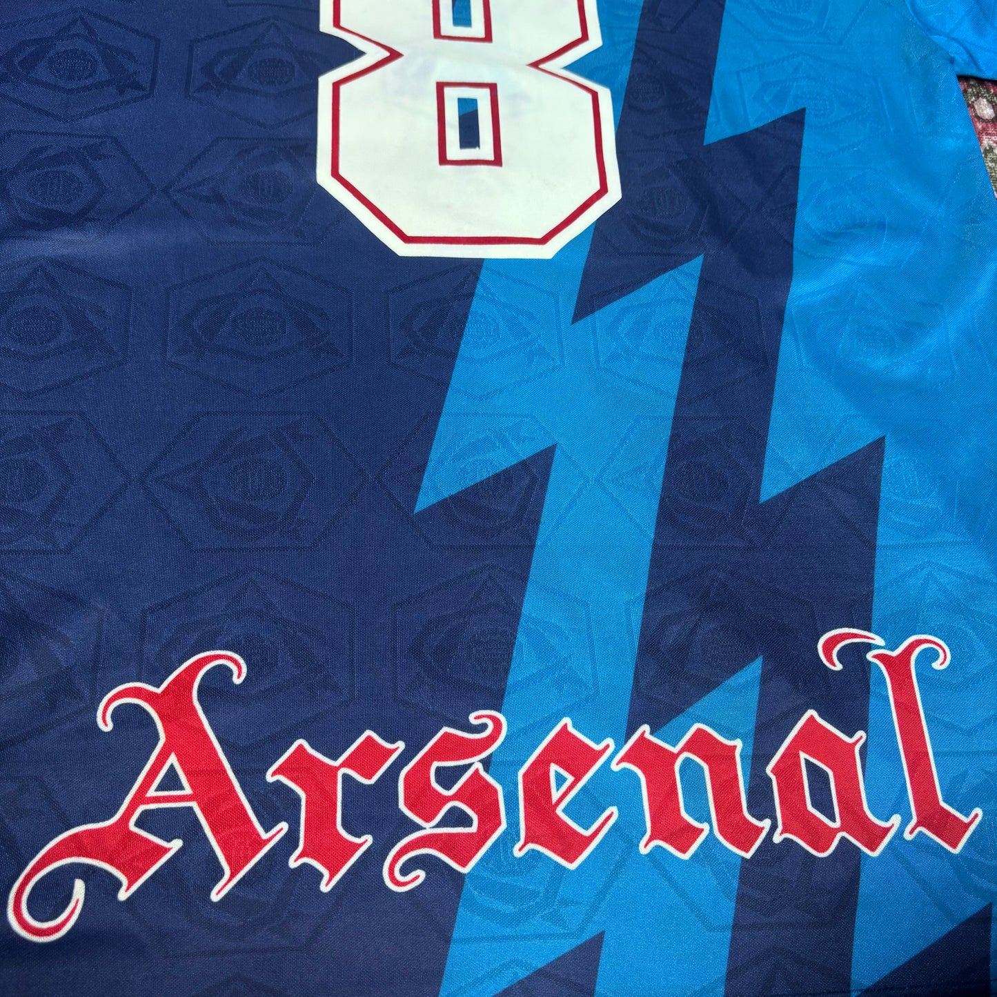 1995/96 Arsenal Away Shirt - Wright - L
