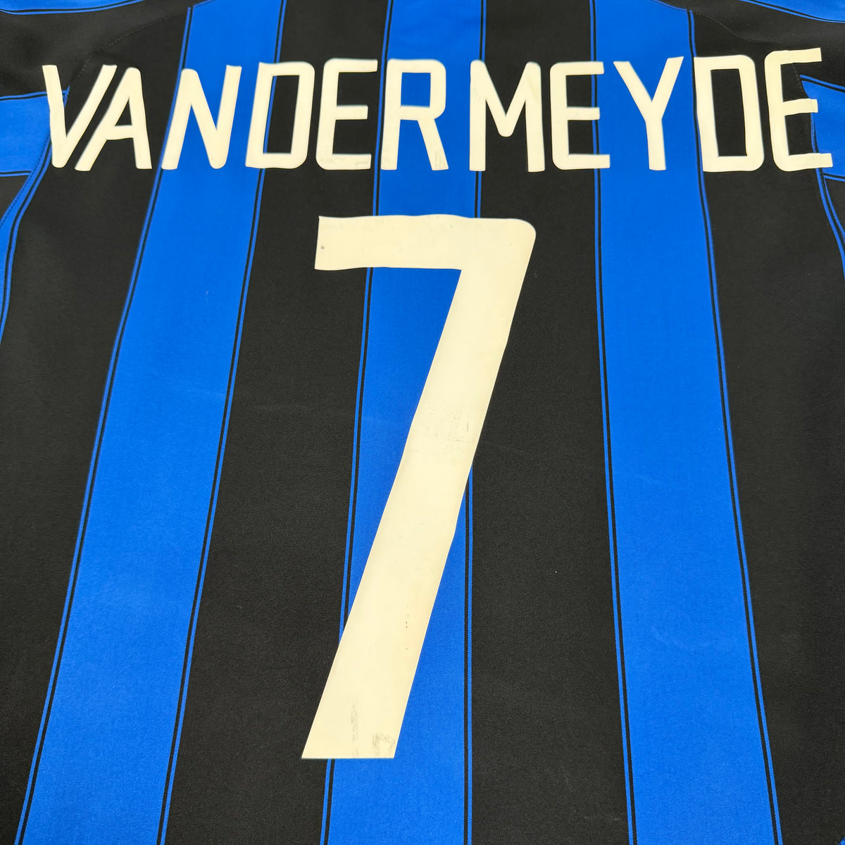 2003/04 Inter Milan Home Shirt - Van der Meyde - M