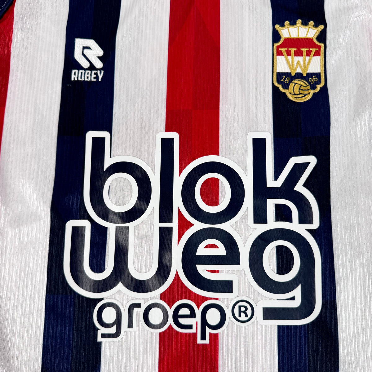 2021/22 Willem II Tilburg Home Match Worn Shirt - Doodeman - XL