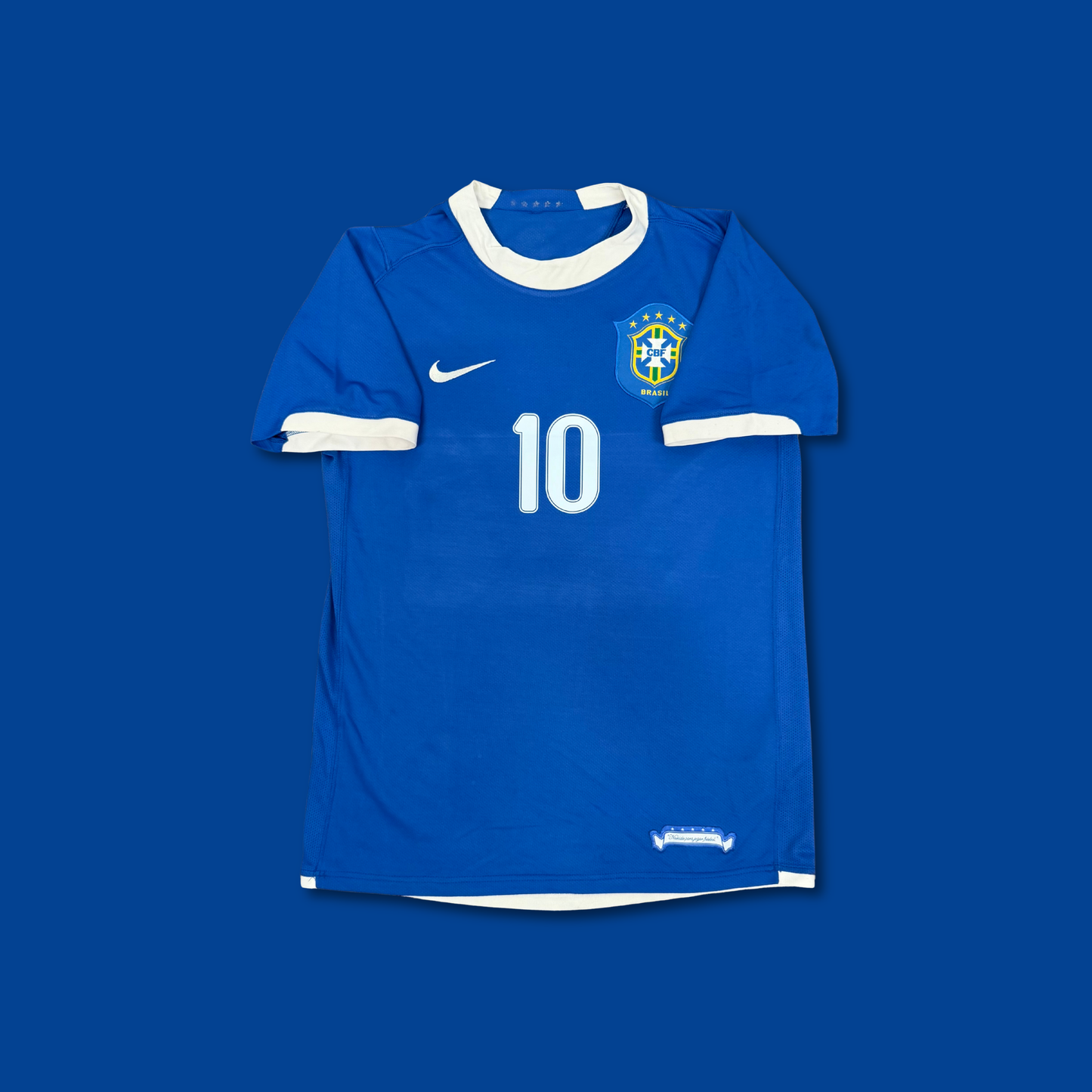 2006/07 Brazil Away Shirt - Ronaldinho - M