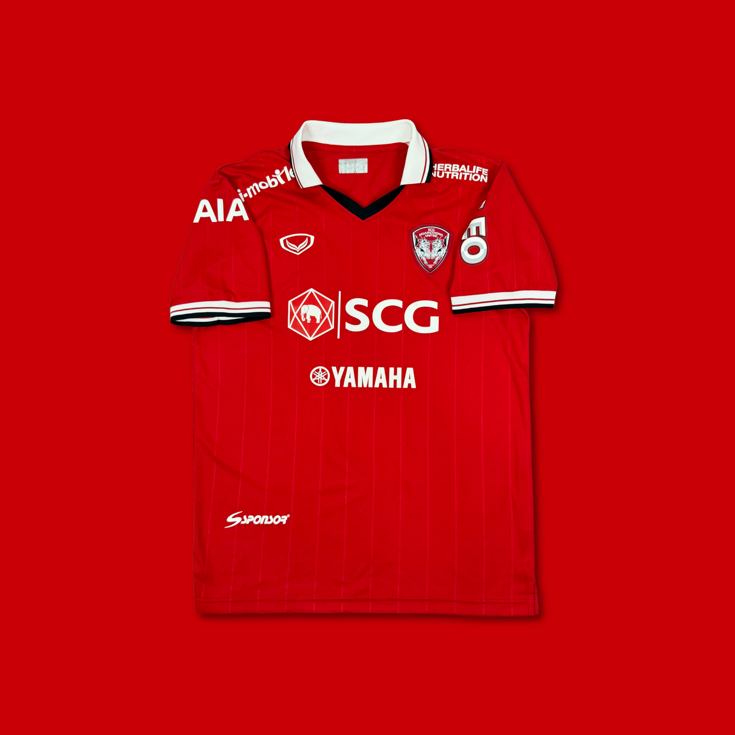 2013/14 Muangthong United Home Shirt - Teerasil - L