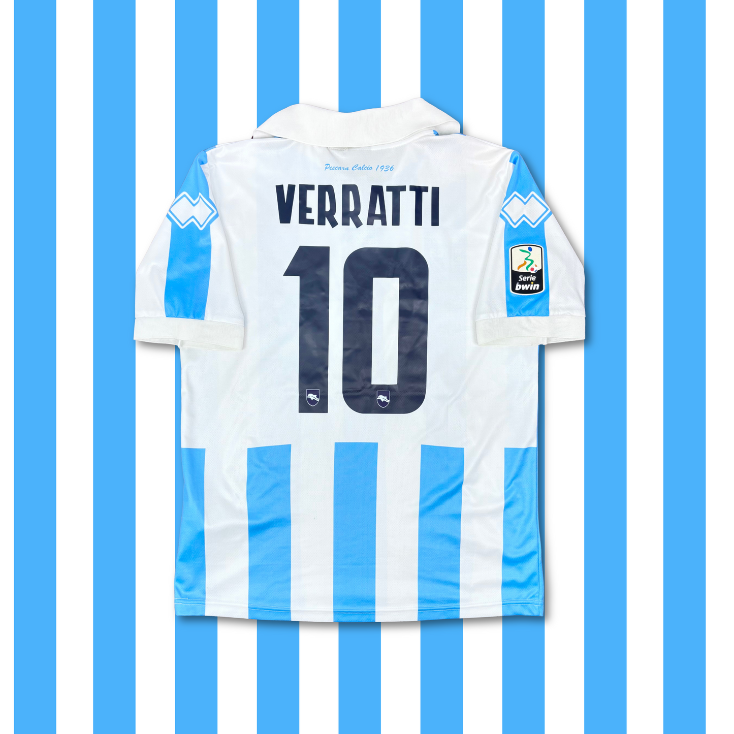 2011/12 Pescara Home Shirt - Verratti - L - New with Tag