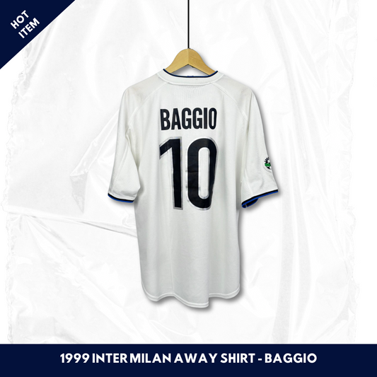 1999/00 Inter Milan Away Shirt - Baggio