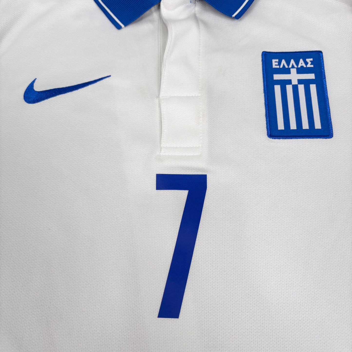 2014/15 Greece Home Shirt - P2R - Samaras - S