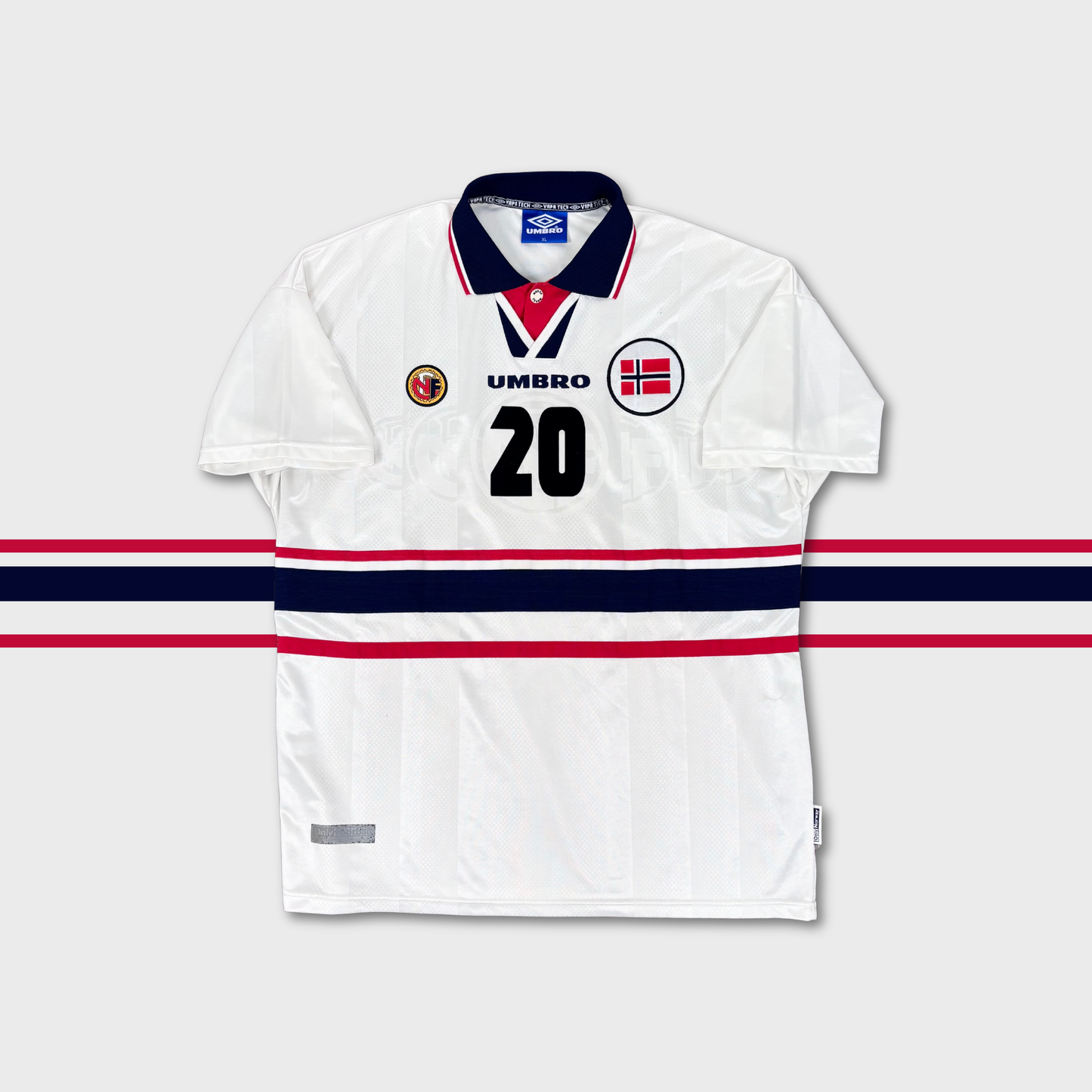 1998/99 Norway Away Shirt  - Solskjaer - XL