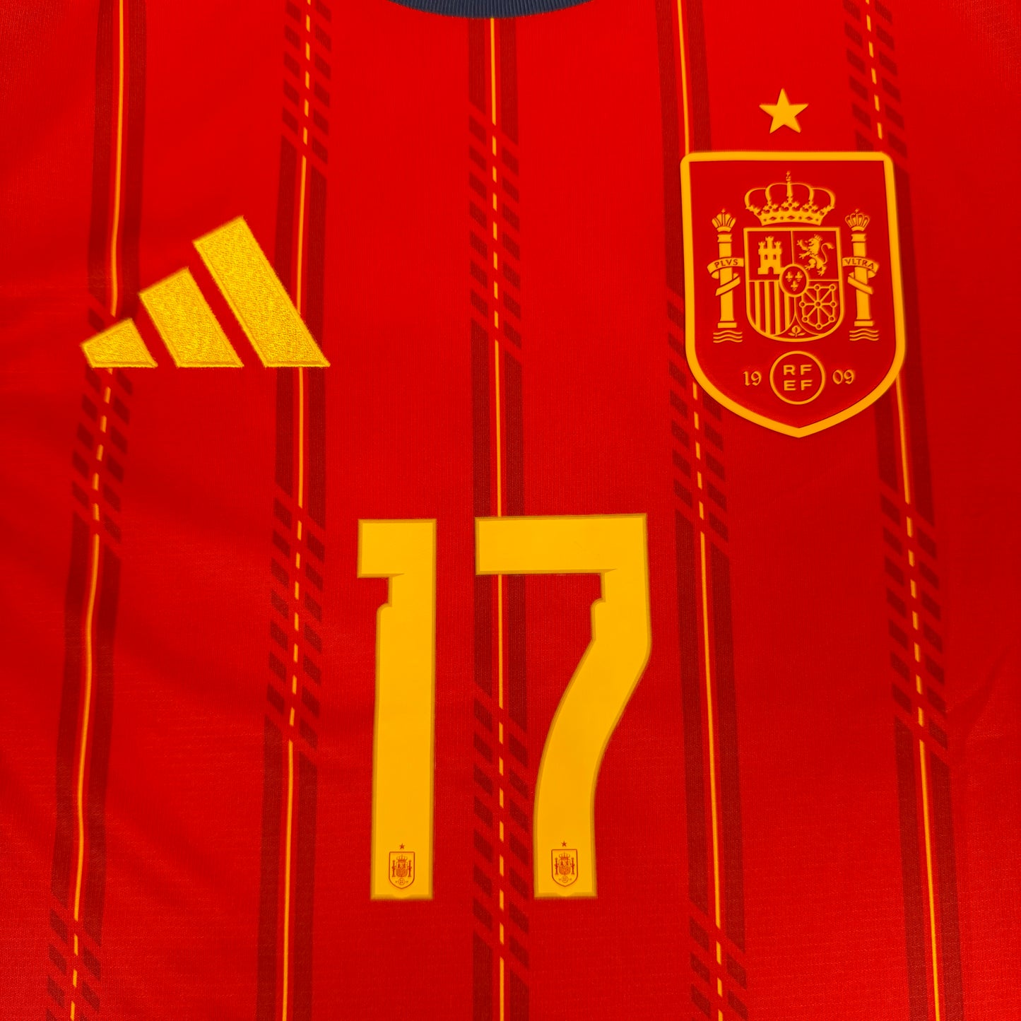 2026/27 Spain Home Longsleeve Shirt  - Willliams Jr - M