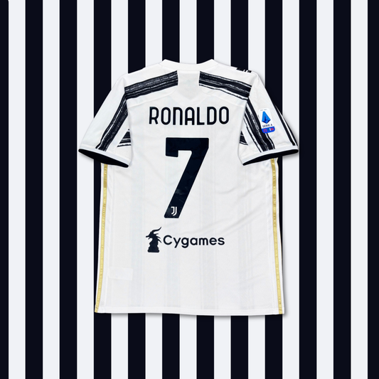 2020/21 Juventus Home Shirt - Cristiano Ronaldo - L