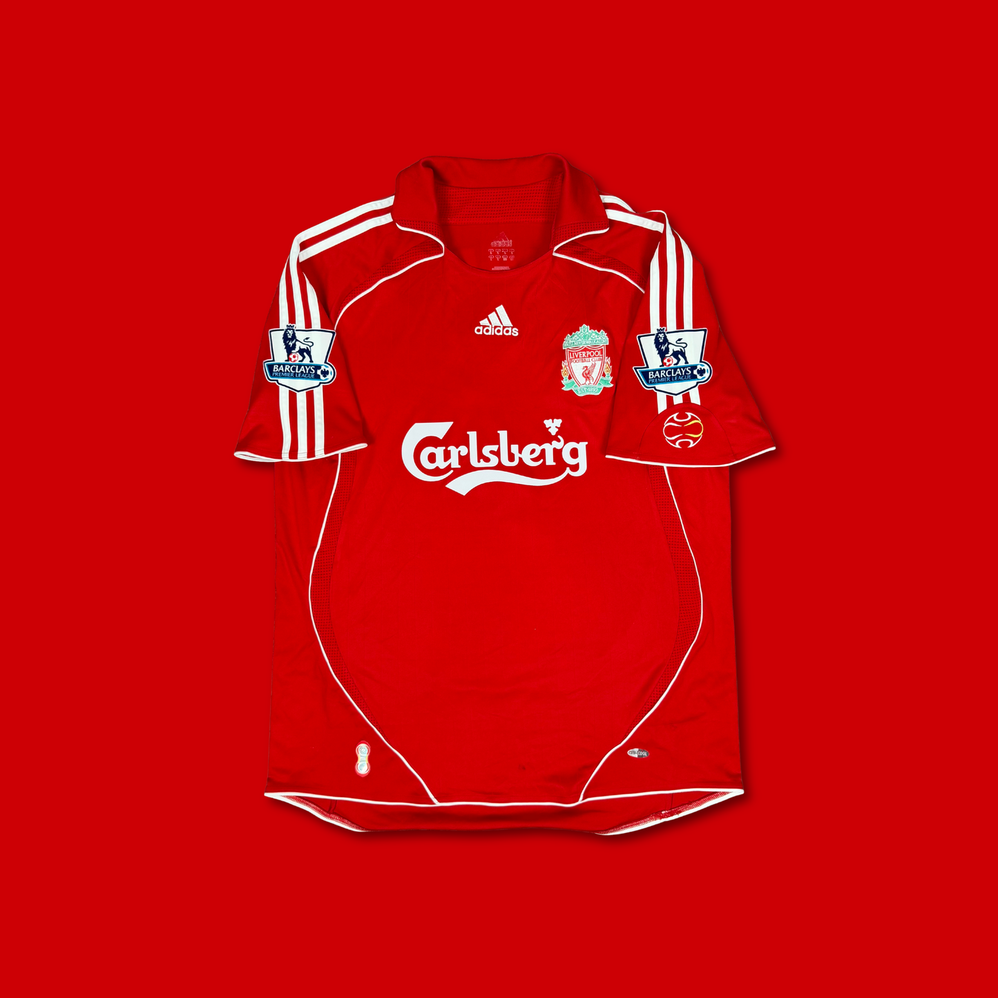 2006/07 Liverpool Home Shirt - Kewell - L