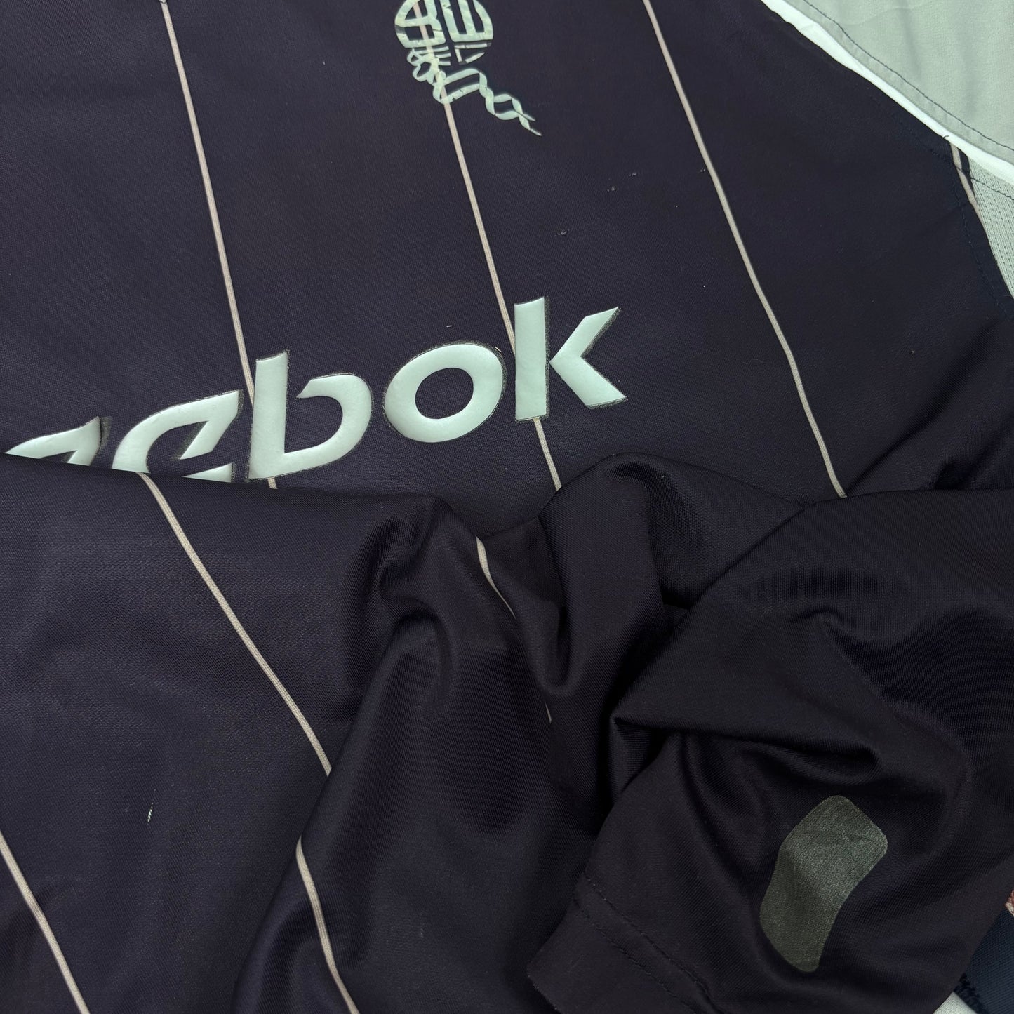 2004/05 Bolton Wandereres Away Longsleeve Shirt - Nakata - L