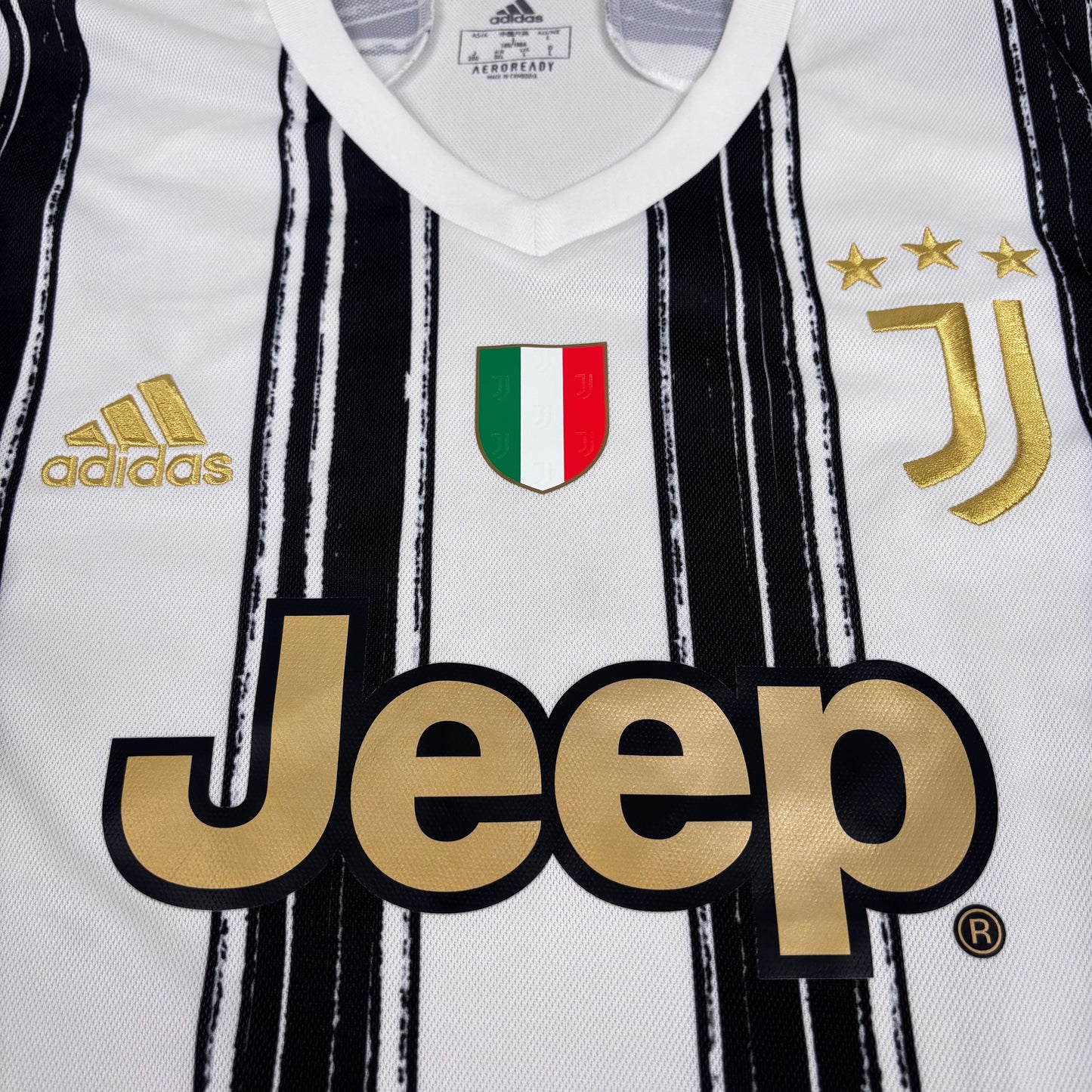 2020/21 Juventus Home Shirt - Cristiano Ronaldo - L