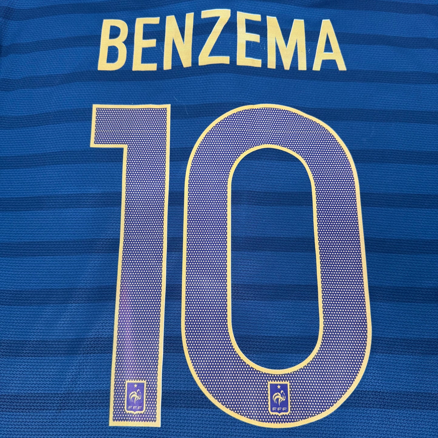 2012/13 France Home Shirt with Short - Benzema - M