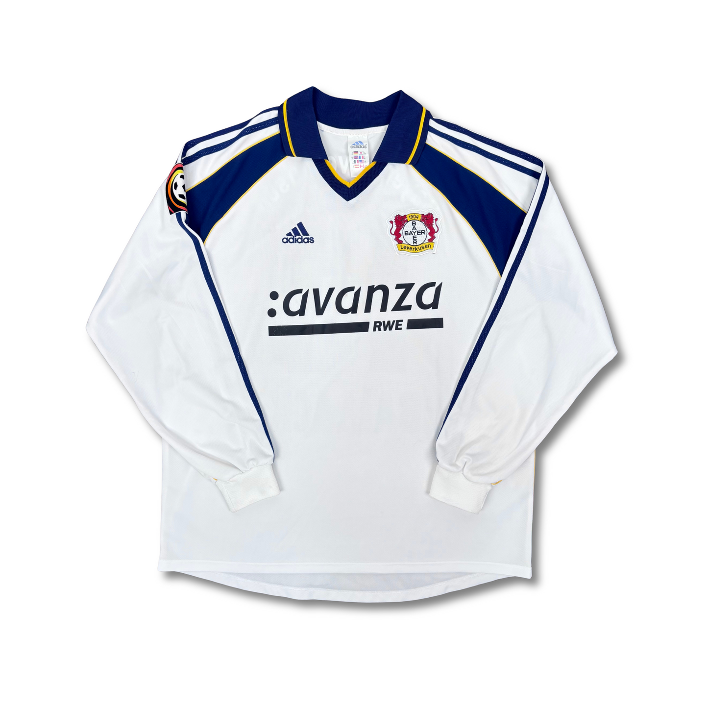 2000/01 Bayer Leverkusen Away Shirt - Ballack - Player Issue - XL