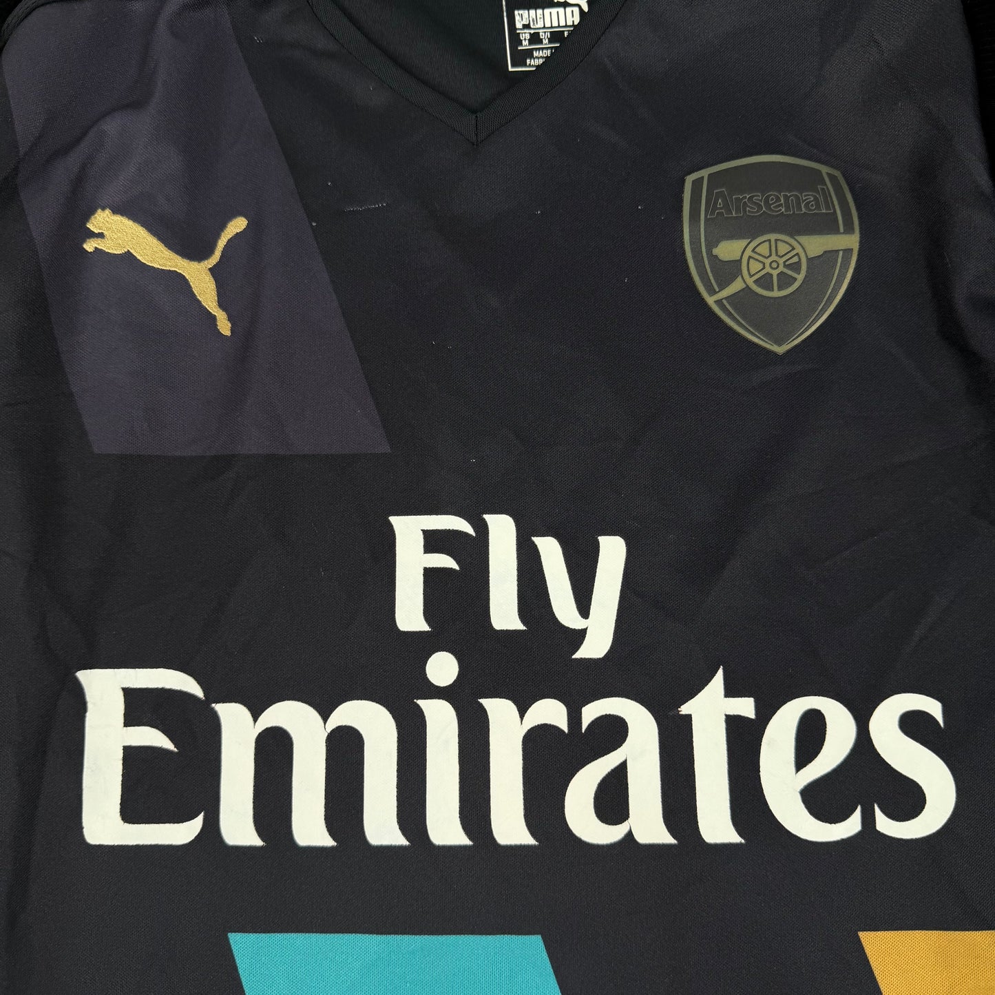 2015/16 Arsenal Third Longsleeve Shirt  - Ozil - M