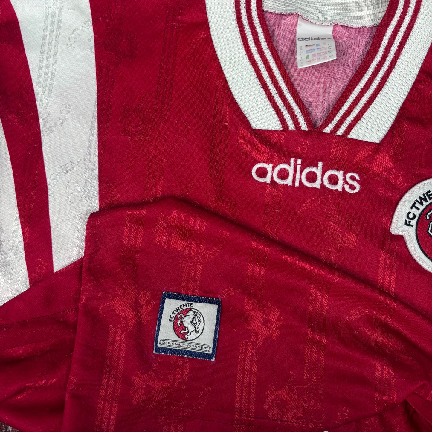 1996/97 FC Twente Home Shirt - Erik Ten Hag - XL