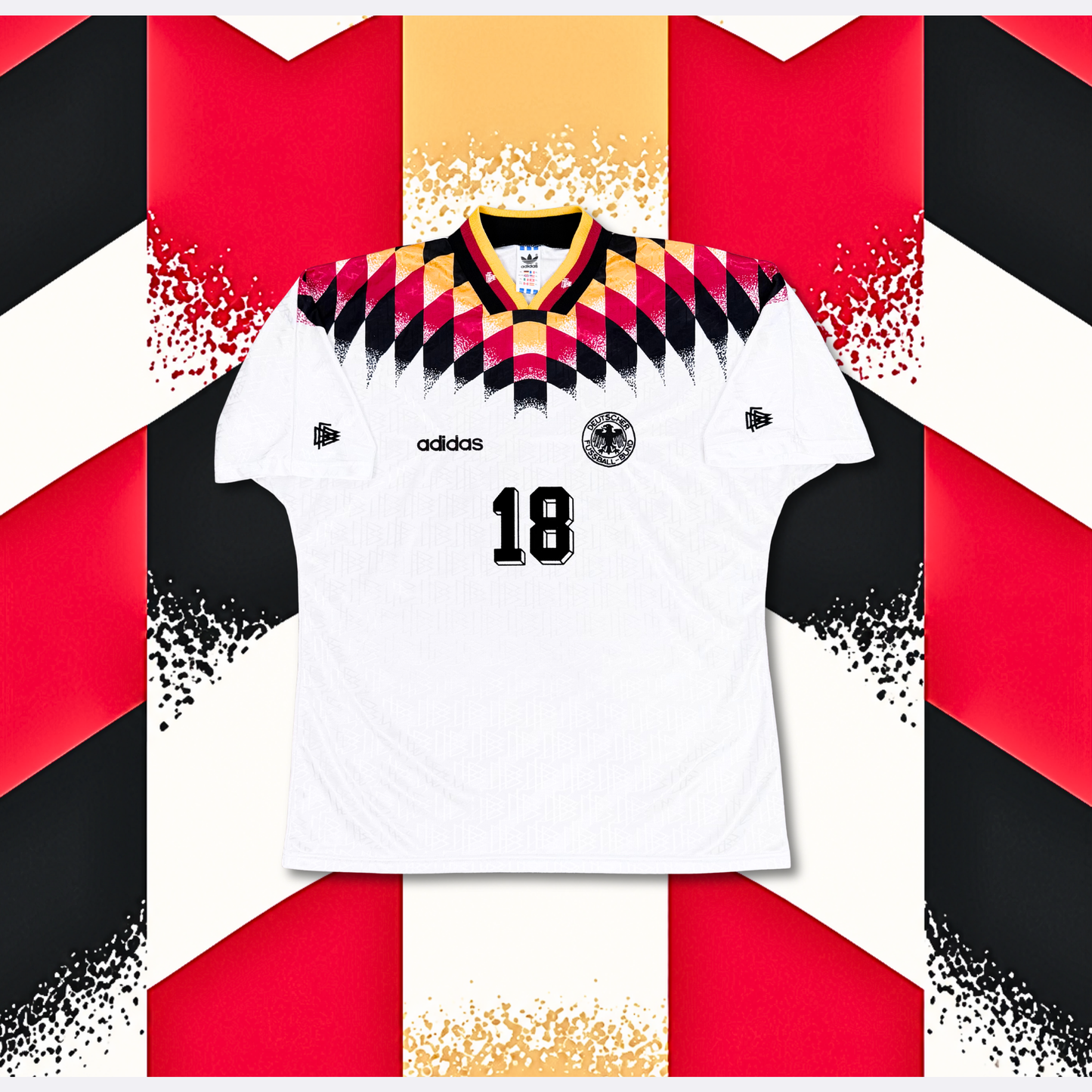 1994/95 Germany Home Shirt - Klinsman - XL