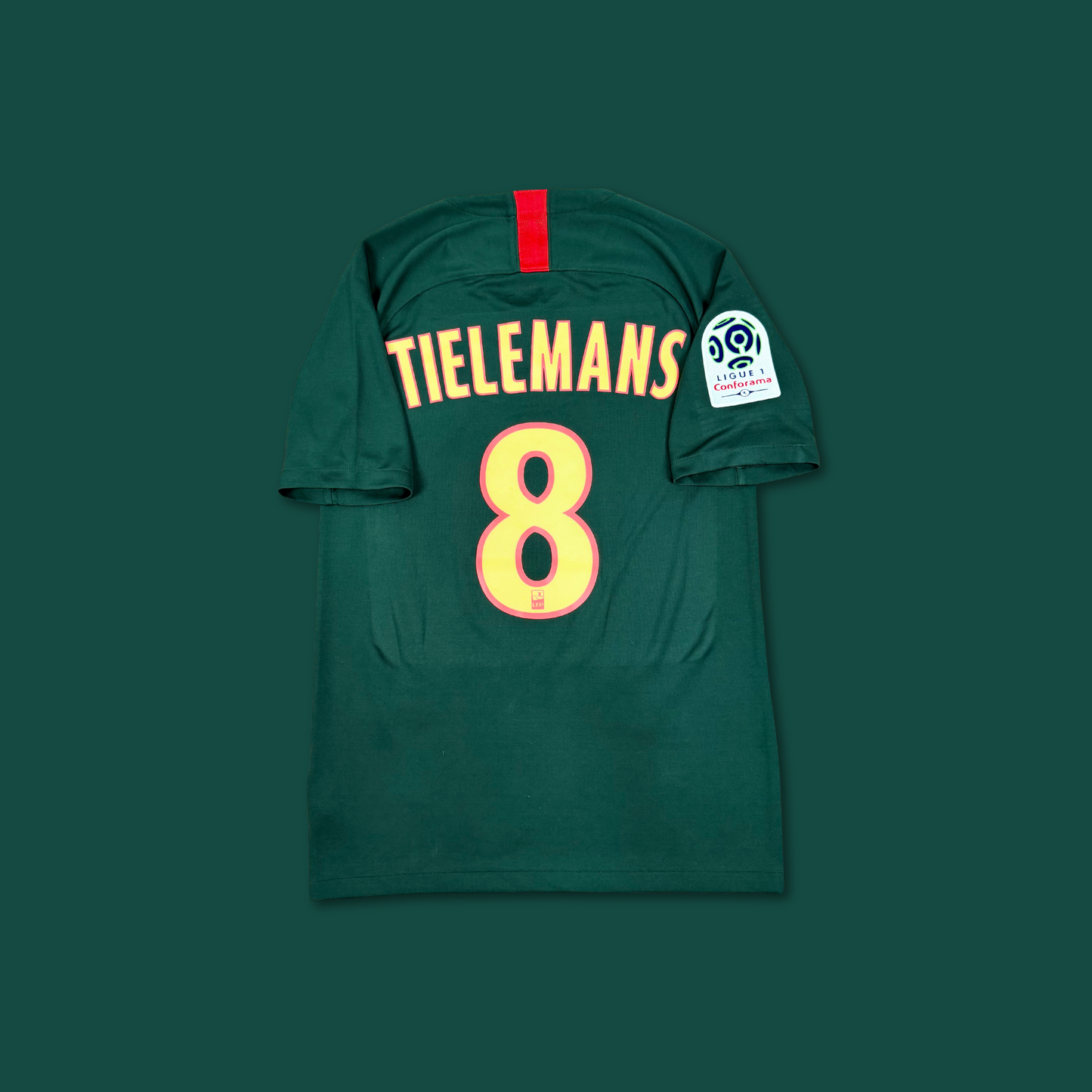 2018/19 AS Monaco Away Shirt - Tielmans - S