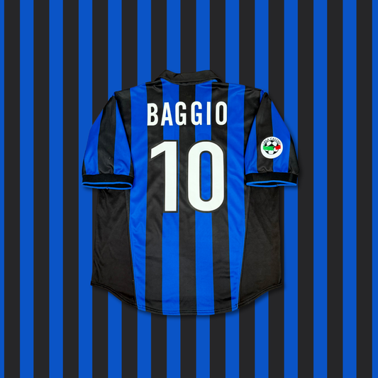 1998/99 Inter Milan Home Shirt - Baggio - L