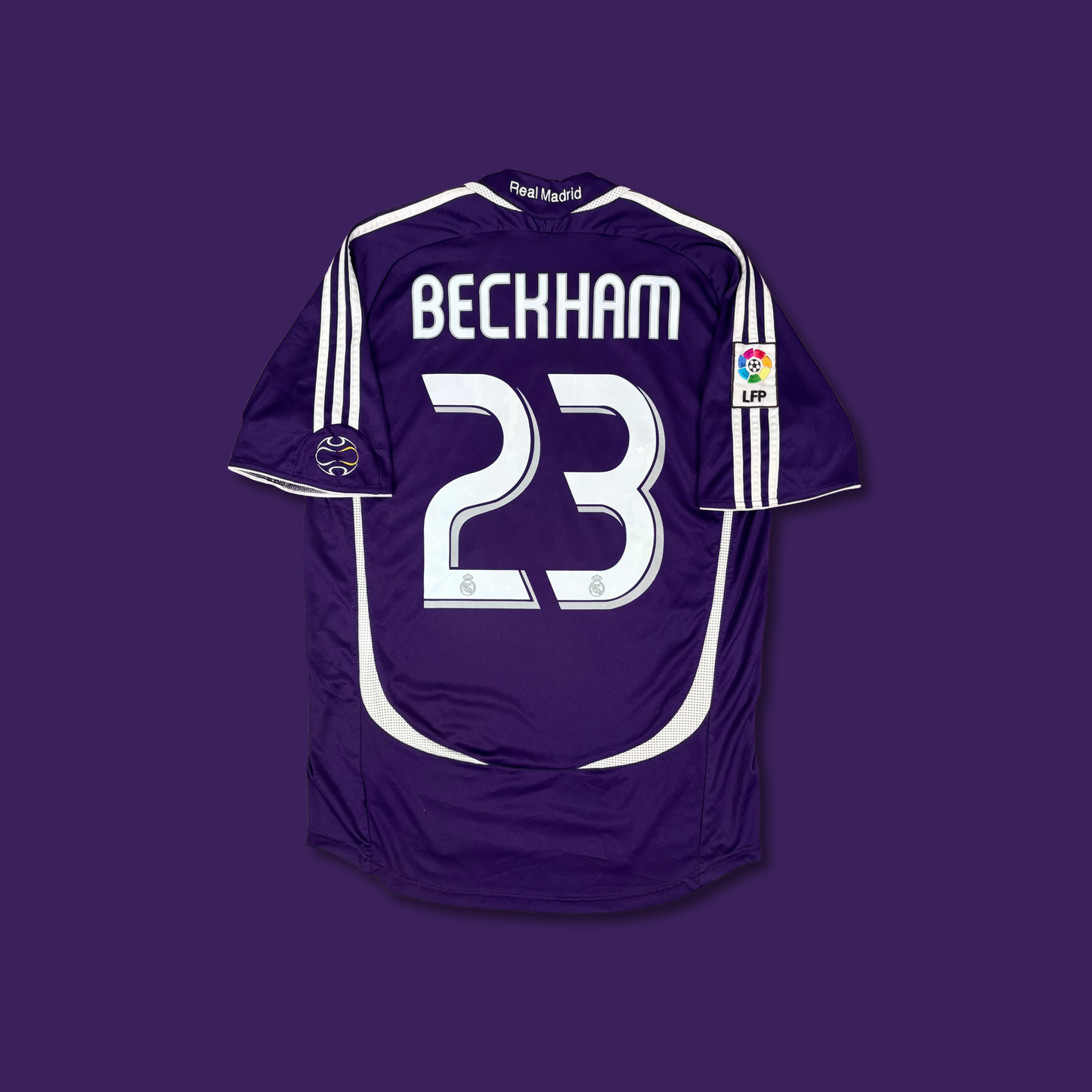 2006/07 Real Madrid Away Shirt - Beckham - M