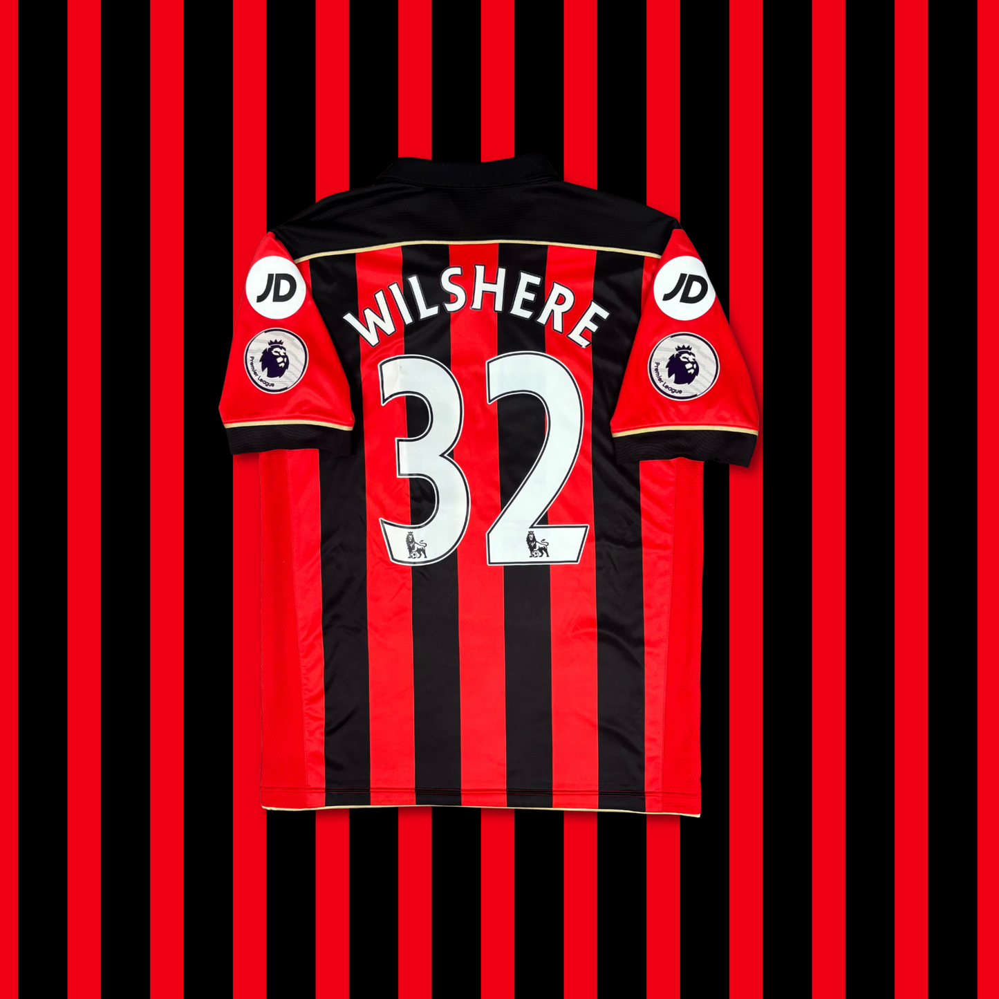 2015/16 AFC Bournemouth Home Shirt - Wilshere - L